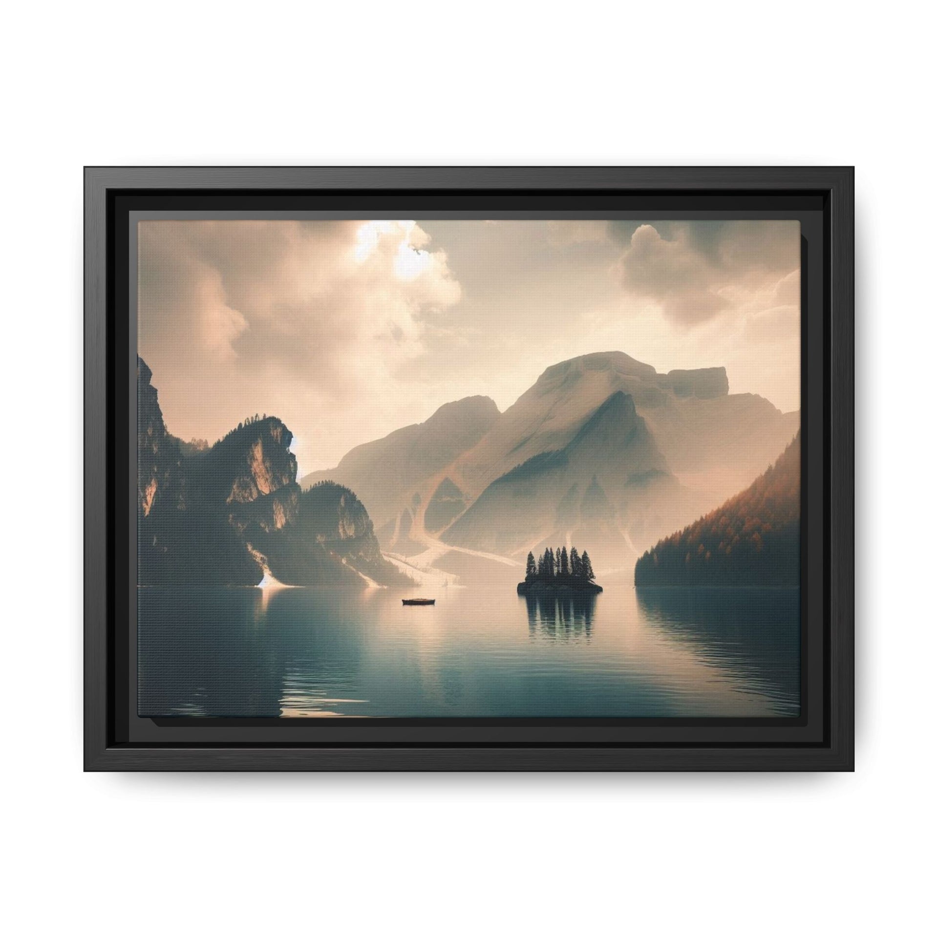 Serene Lake Canvas