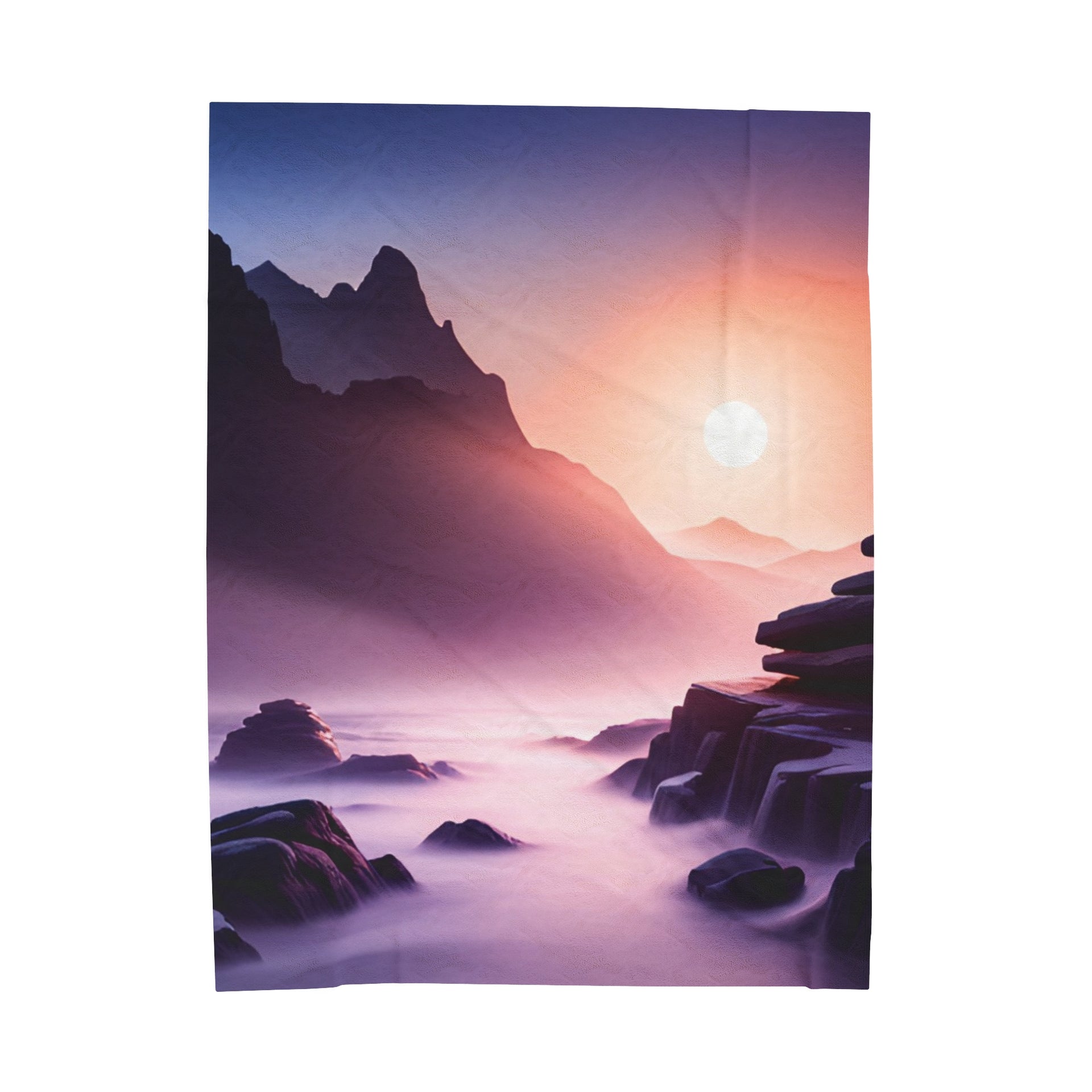 Misty Mountains Blanket