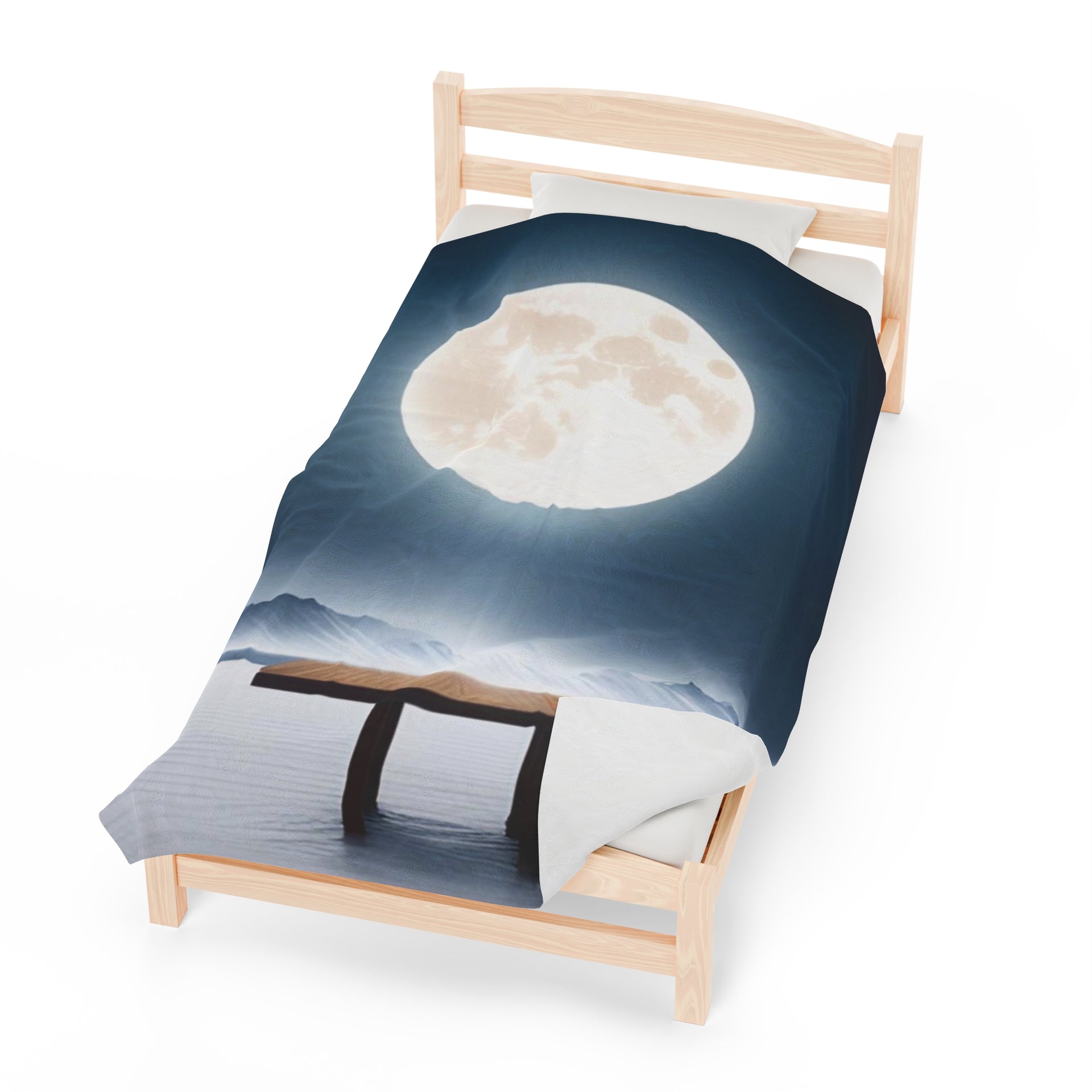 Arctic Moon Blanket